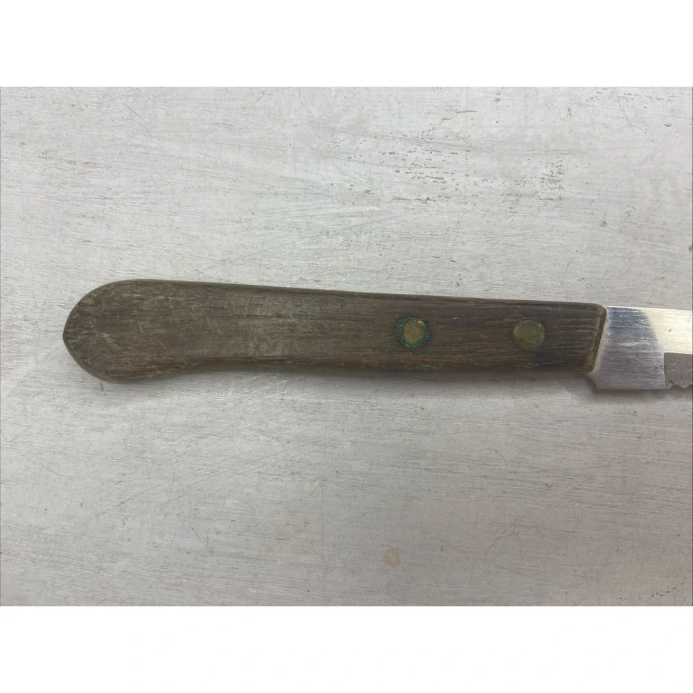 Bloomfield‎ Vintage Stainless Knife Wood Handle Made In Japan